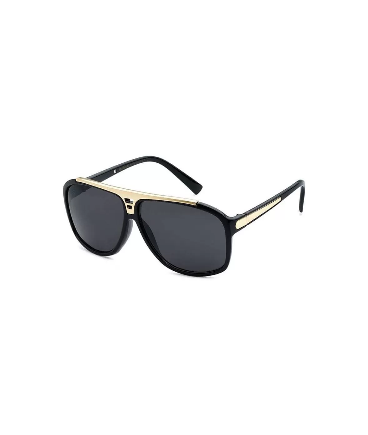 Men'S Metal Flat-Top Aviator Sunglasses, Lifetime Guarantee | Nayked Apparel Outlet