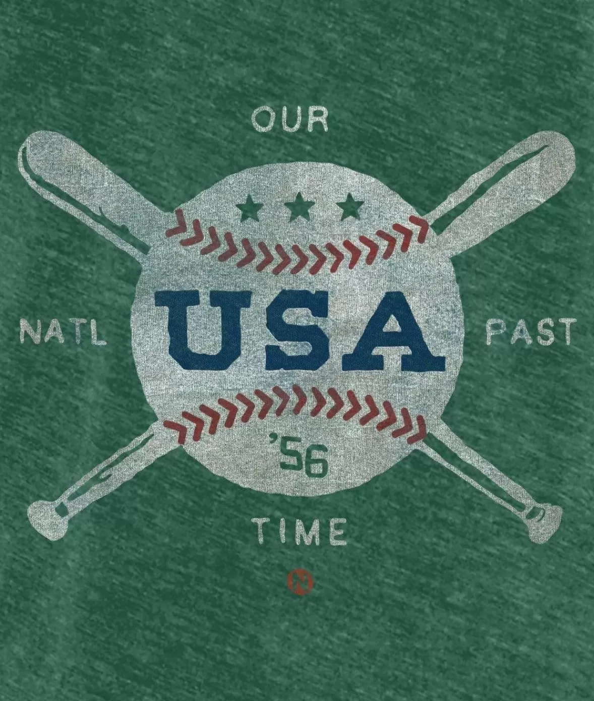 Men'S Ridiculously Soft Midweight Raglan Hooded Sweatshirt | Vintage Baseball Graphic | Nayked Apparel Online