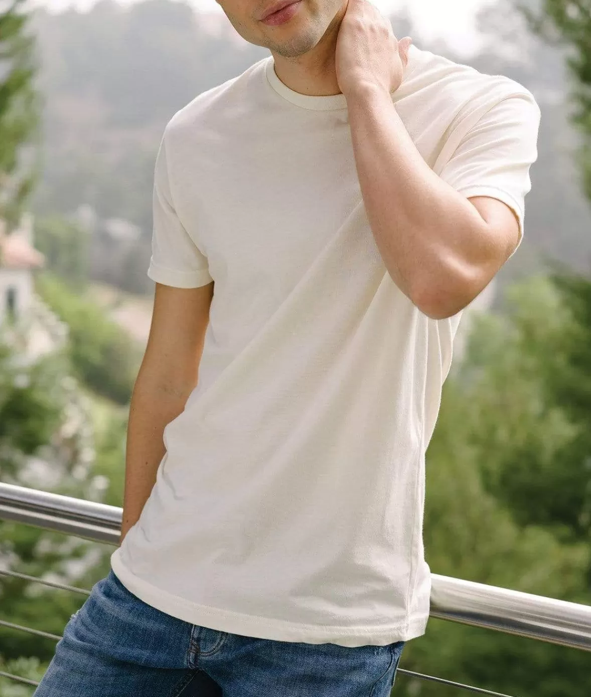 Men'S Ridiculously Soft Short Sleeve Crew Neck 100% Cotton T-Shirt | New Arrival Colors | Nayked Apparel Best