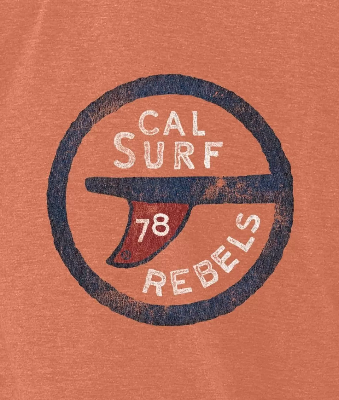 Men'S Vintage Graphic Crew Neck T-Shirt | Surf Rebels | Nayked Apparel Fashion