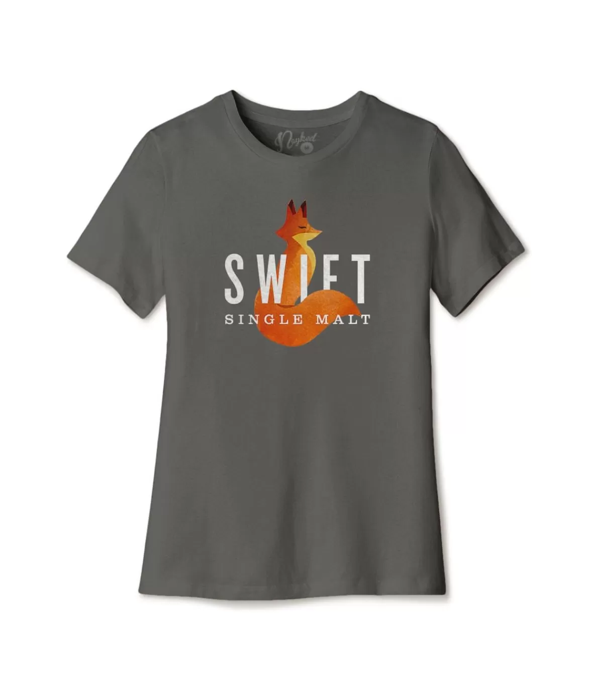 Women'S Ridiculously Soft Relaxed Fit 100% Cotton Graphic T-Shirt | Swift Single Malt | Nayked Apparel Clearance